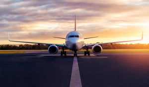 airplane-airport-runway-sunset-tasmania